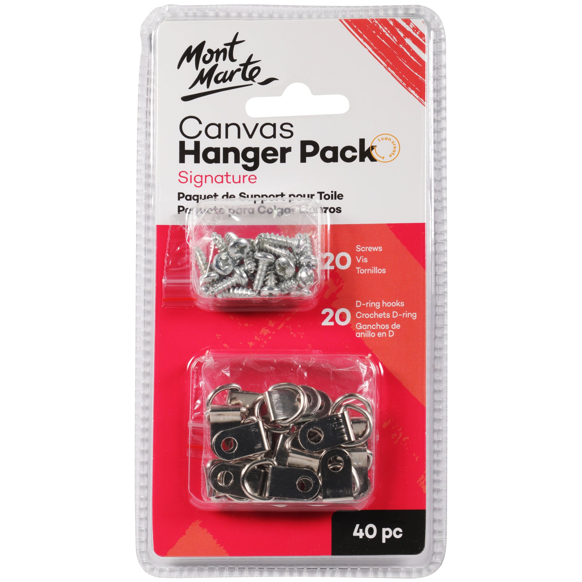Canvas Hanger Pack 20pce image 0