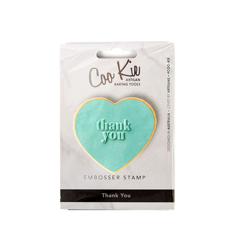 COO KIE Embosser Stamp - THANK YOU image 0
