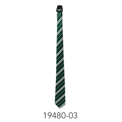 Long Tie with Stripe Wizard (Green) image 0