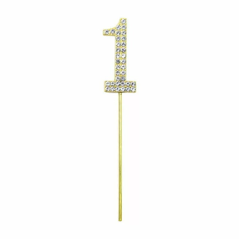 Gold Cake Topper - 1 image 0