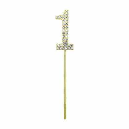 Gold Cake Topper - 1 image 0