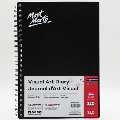 Visual Art Diary A4 120page image 0