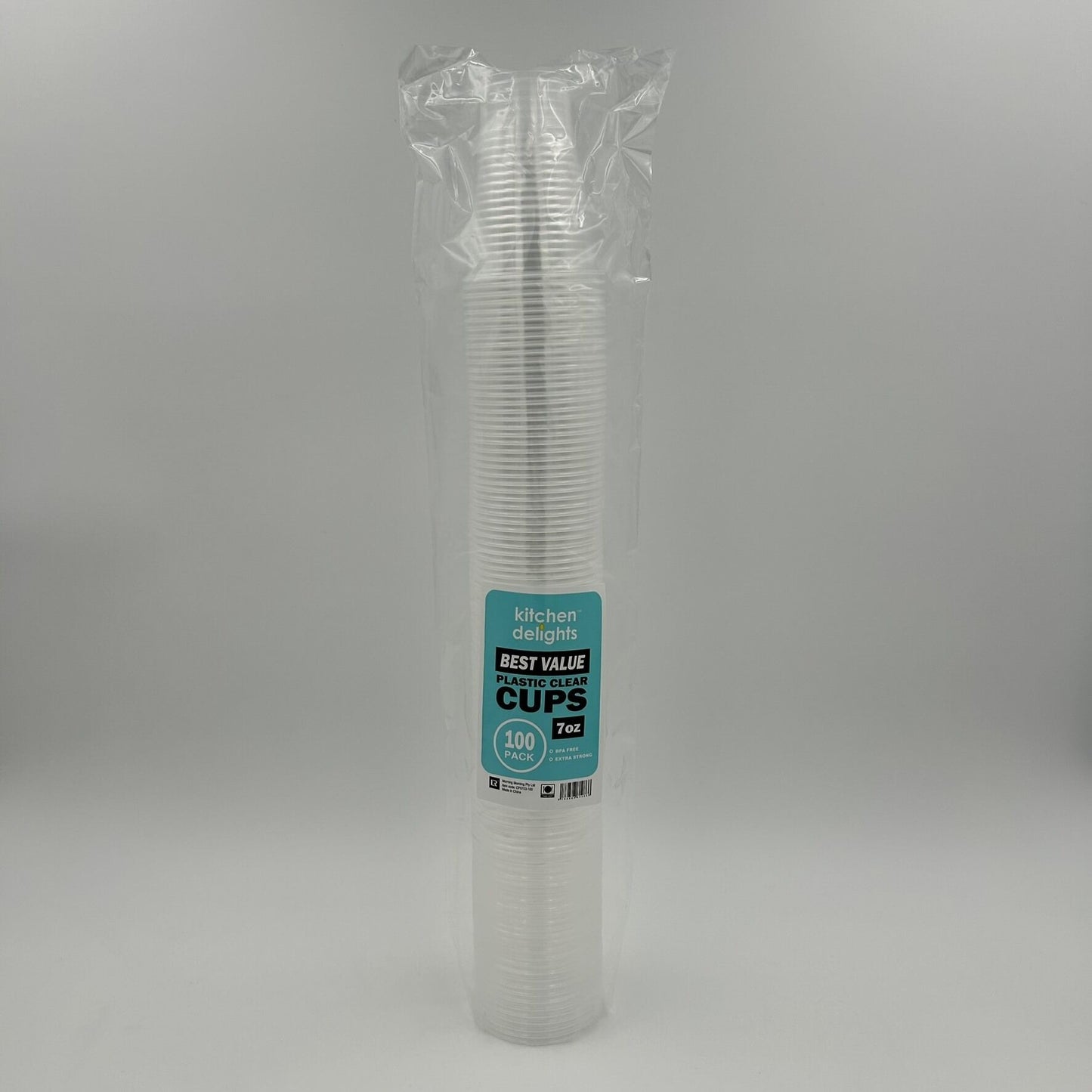 Clear Plastic 7oz cup 100pk image 0
