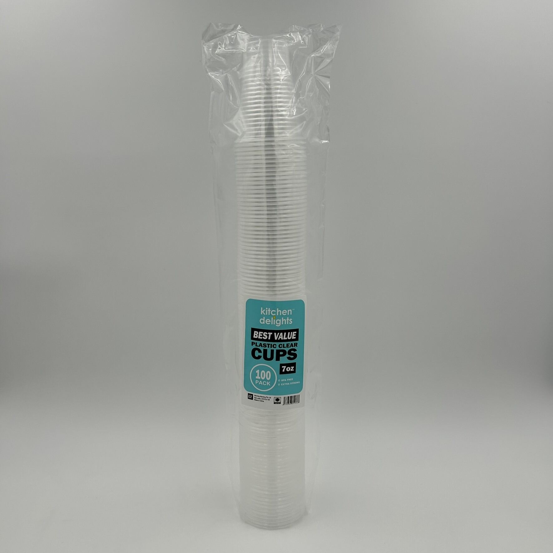 Clear Plastic 7oz cup 100pk image 0