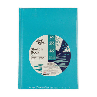 Sketch Book Hard Cover A5 110gsm 220pg image 0
