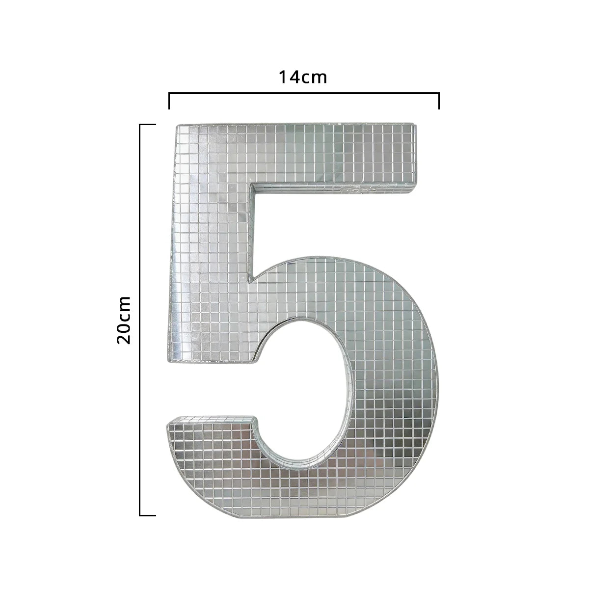 20cm Disco Number - 5