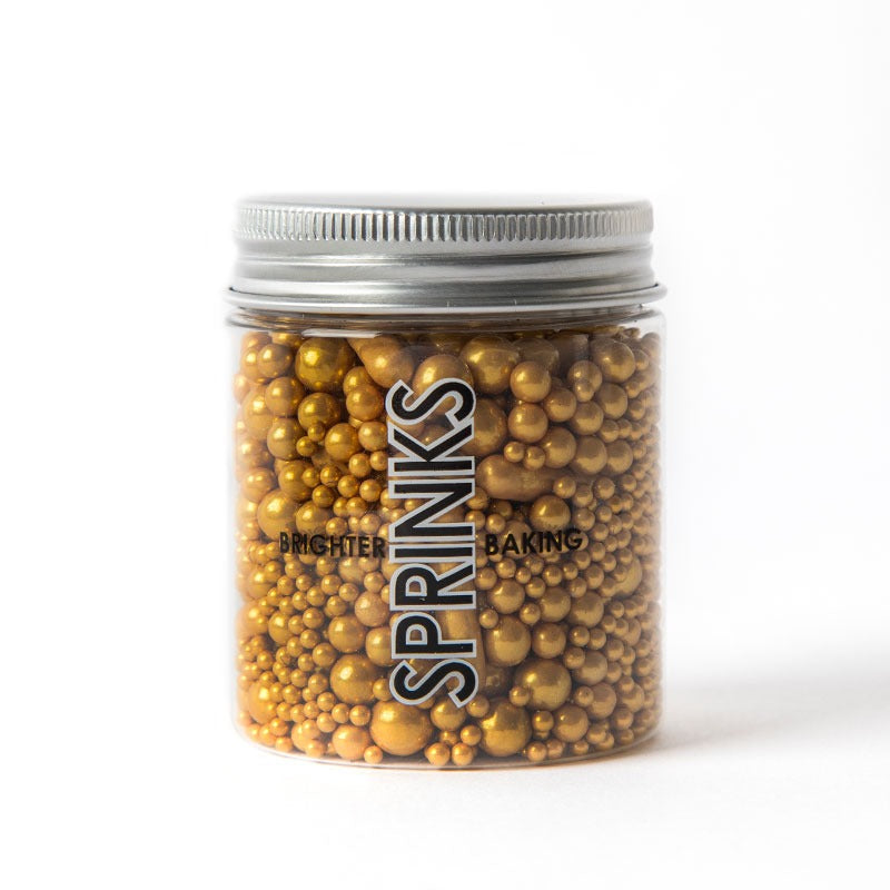 BUBBLE & BOUNCE MATTE GOLD (75g) Sprinkles image 0