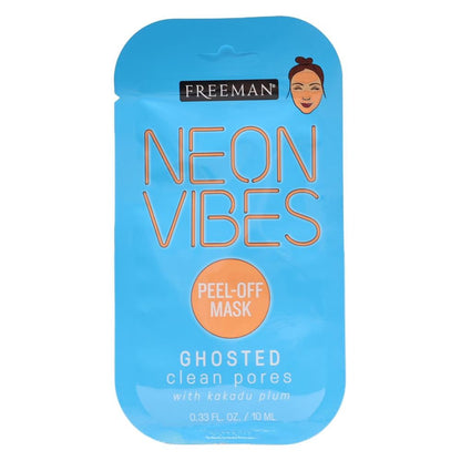FREEMAN 10mL PEEL OFF MASK GHOSTED CLEAN PORES WITH KAKADU PLUM