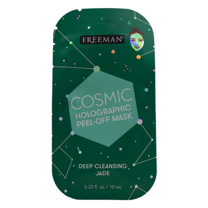 FREEMAN 10mL PEEL OFF MASK DEEP CLEANSING COSMIC HOLOGRAPHIC