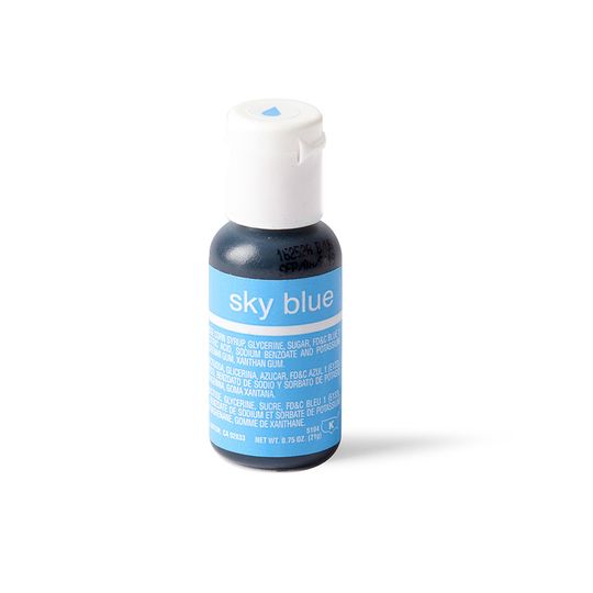 Chefmaster Liqua-Gel Sky Blue 0.7oz/20ml image 0