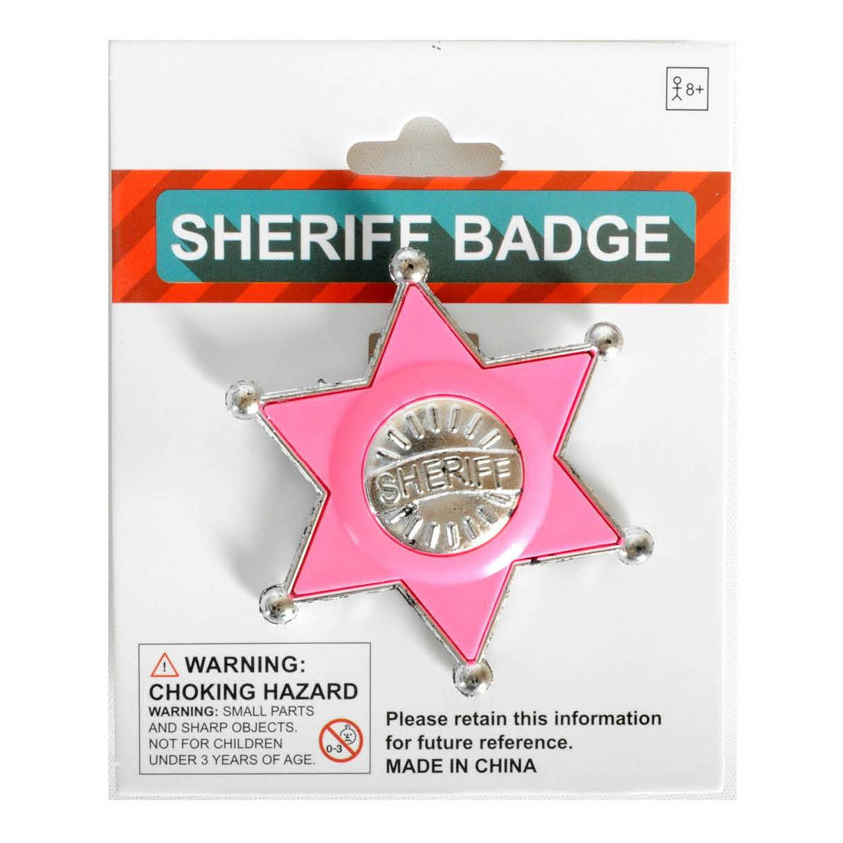 Sheriff badge PINK image 0
