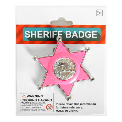 Sheriff badge PINK image 0