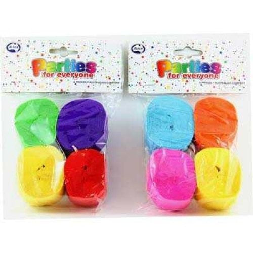 Crepe Streamer 4pk - Mixed