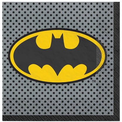 16 Batman Heroes Unite Lunch Napkins