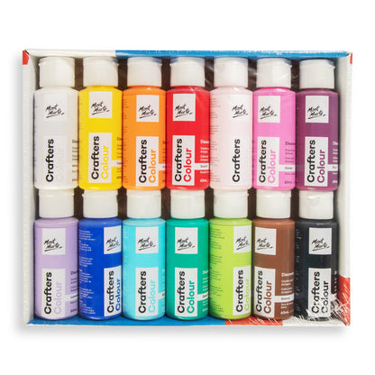 Crafters Colour Basic Set 14pc x 60ml image 0
