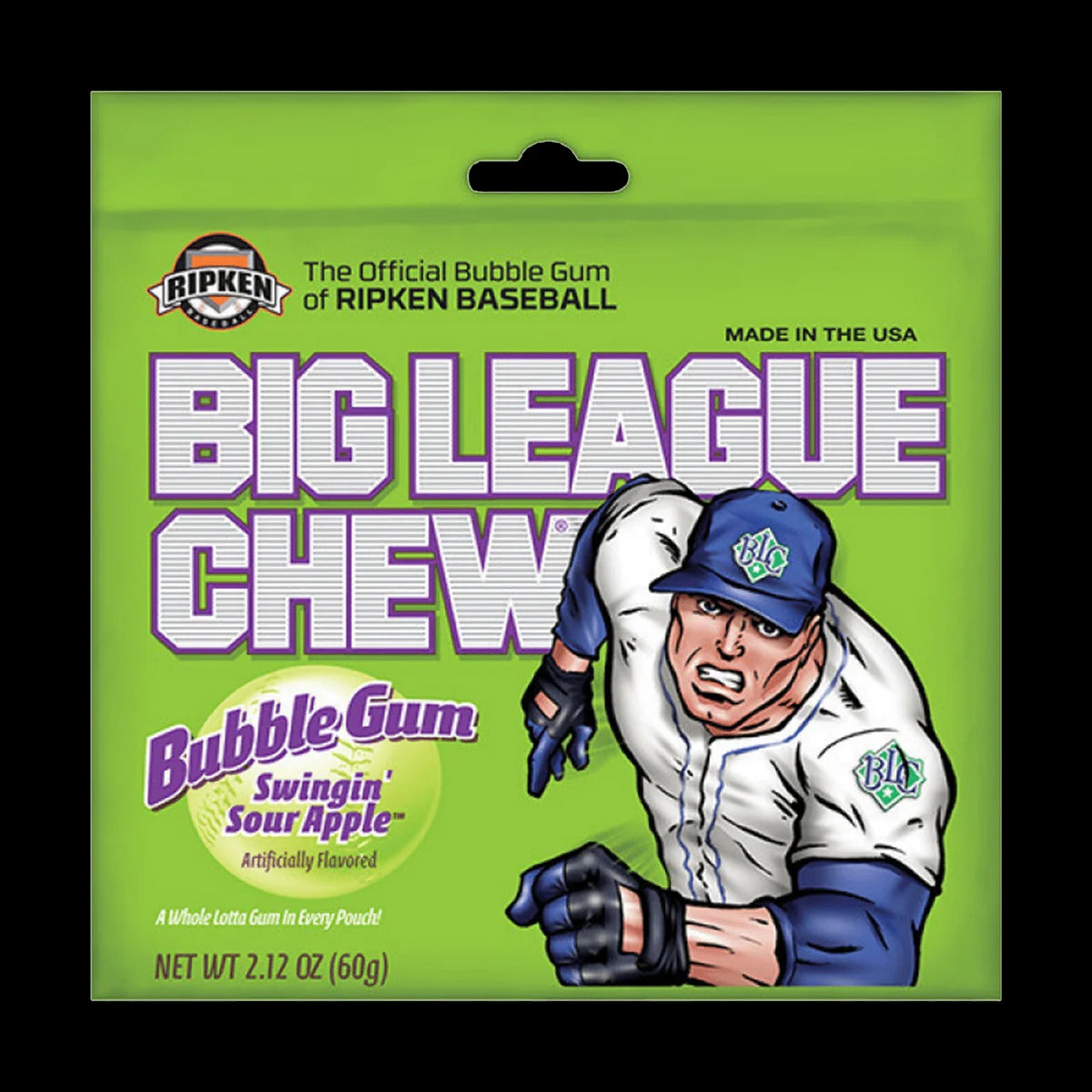Big League Chew Sour Apple 60g