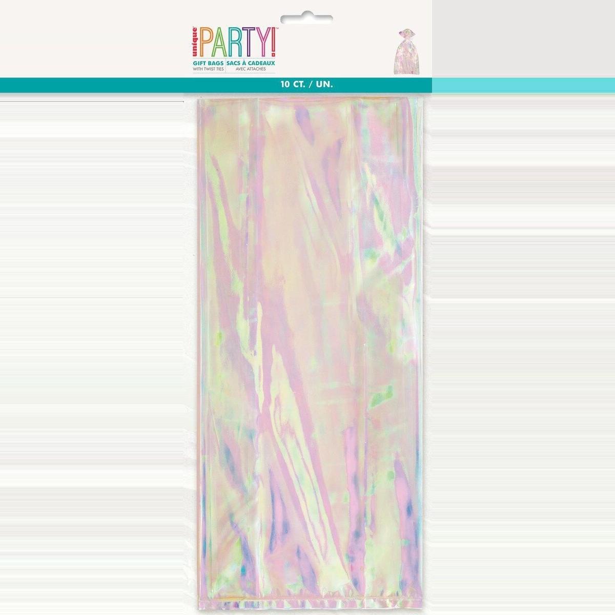Cello Bags 10pk - Iridescent