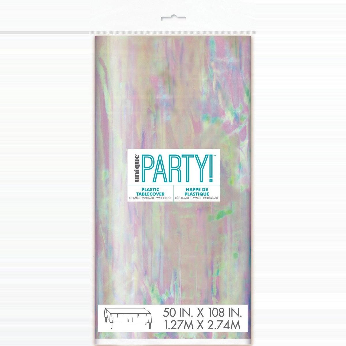 Iridescent 2.7 x 1.3m Tablecover