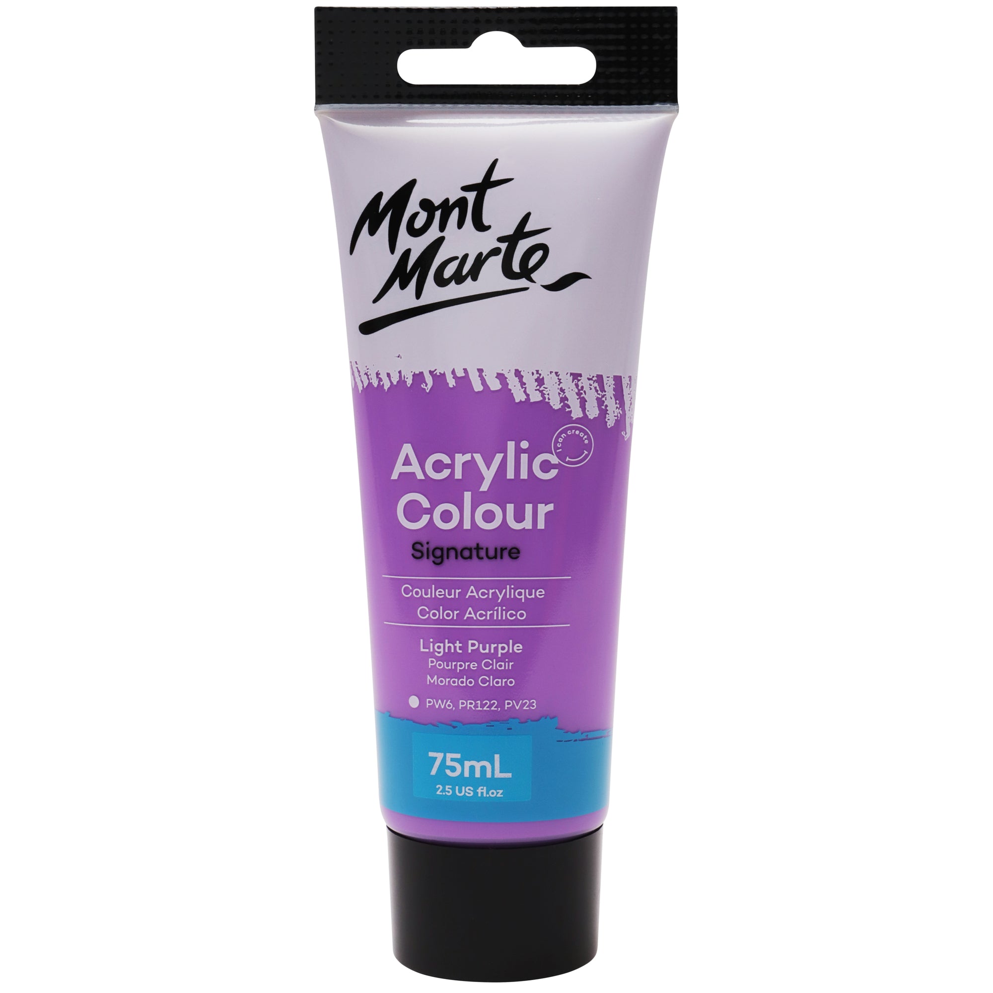 Acrylic Colour Paint 75ml - Light Purple image 0