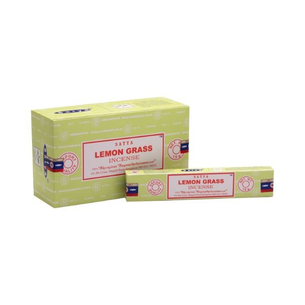 Satya Lemon Grass Perfumed Incense 15g image 0