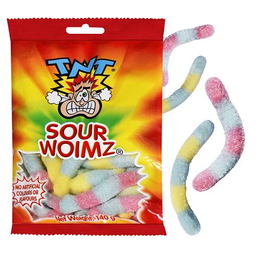 TNT Sour Woimz 140g