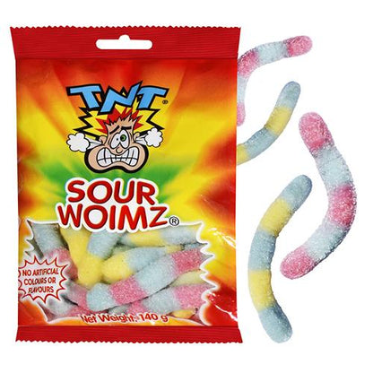 TNT Sour Woimz 140g