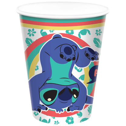 8 Lilo & Stitch 9oz/266ml Paper Cups image 0