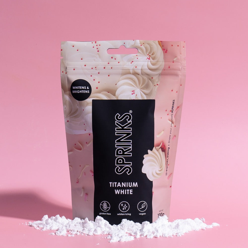 SPRINKS Baking Essentials - Titanium White (100g) image 0