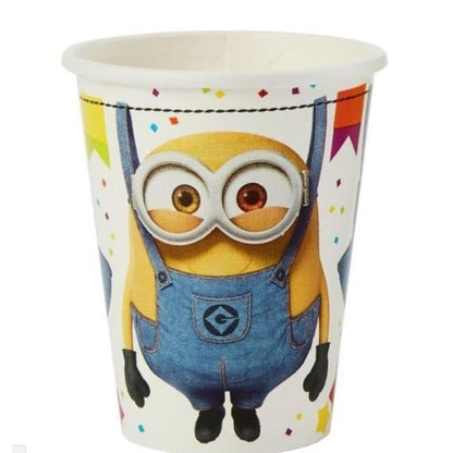 Despicable Me 3 9oz/266ml Paper Cups