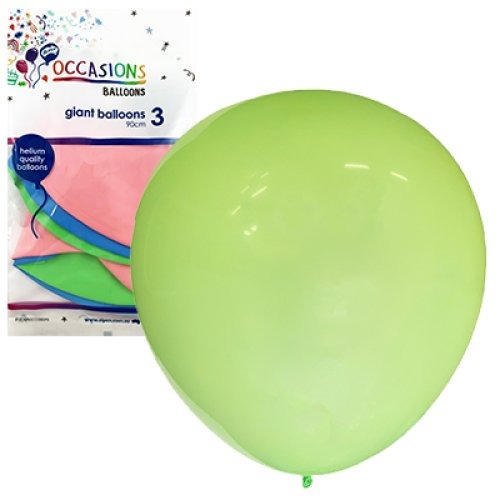 Giant 90cm Balloons 3pk image 0