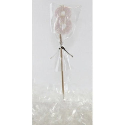 CANDLE PEARL GLITTER LONG STICK #8 image 0