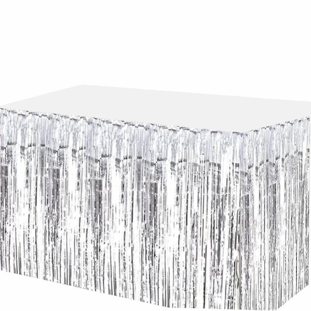 Table Skirt - Silver image 0
