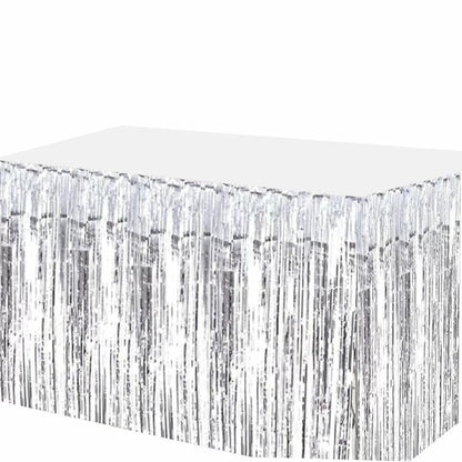 Table Skirt - Silver image 0
