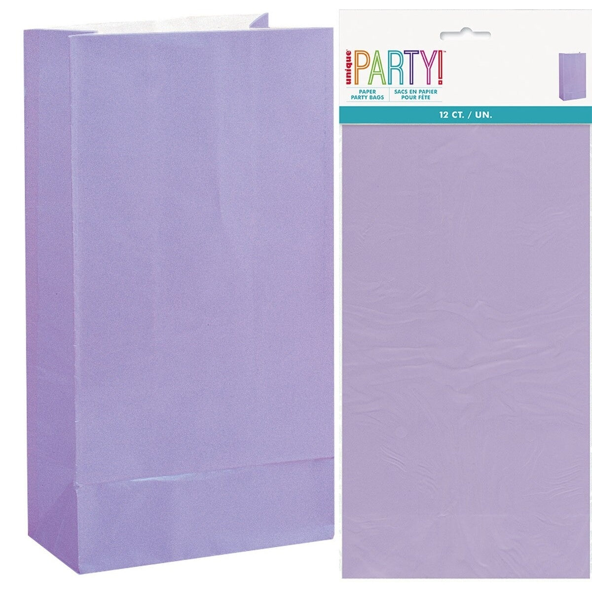 Paper Bags 12pk - Lavender