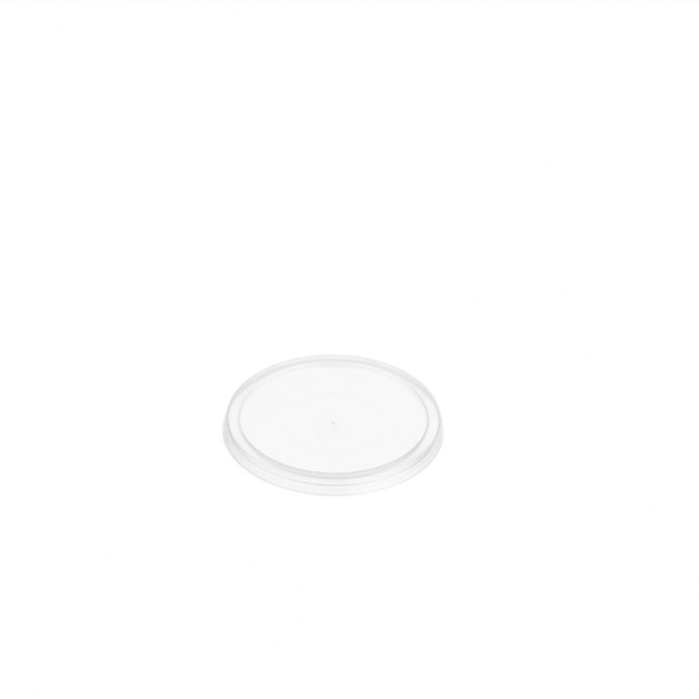 100pk 80mm Round Lid (Suits round sauce container) image 0