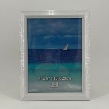 Paris 6x8 Inch White Photo Frame image 0