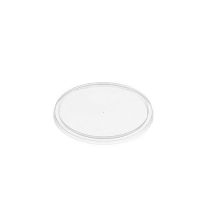 50pk 120mm Round Plastic Lid (Suits ALL round containers) image 0