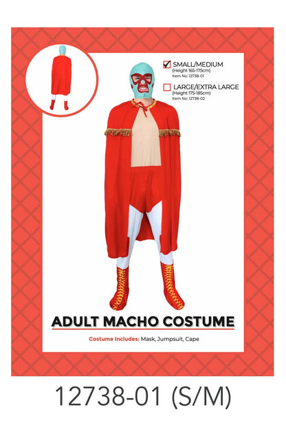 Adult Macho Costume S/M image 0