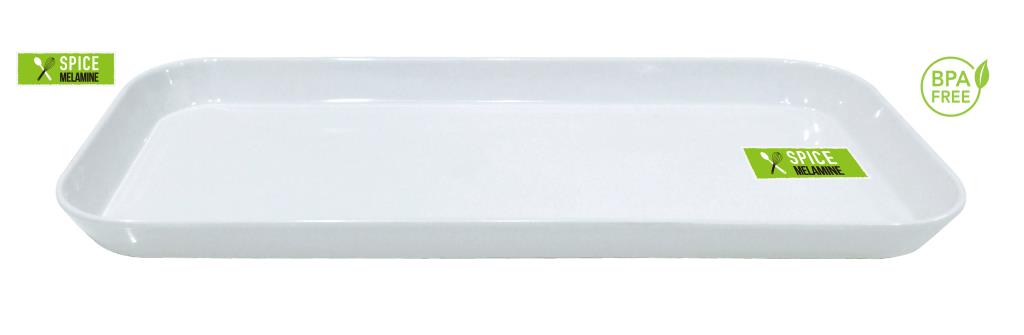 Rectangular Melamine Platter-31CM x 15CM image 0