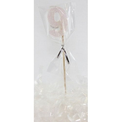 CANDLE PEARL GLITTER LONG STICK #9 image 0
