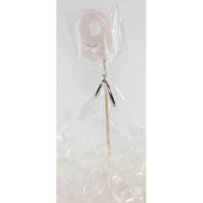 CANDLE PEARL GLITTER LONG STICK #9 image 0