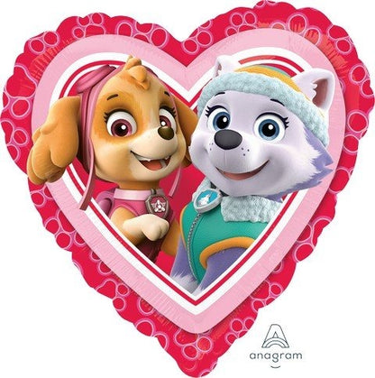 Paw Patrol Love 18" Foil Balloon *Excludes Helium image 0