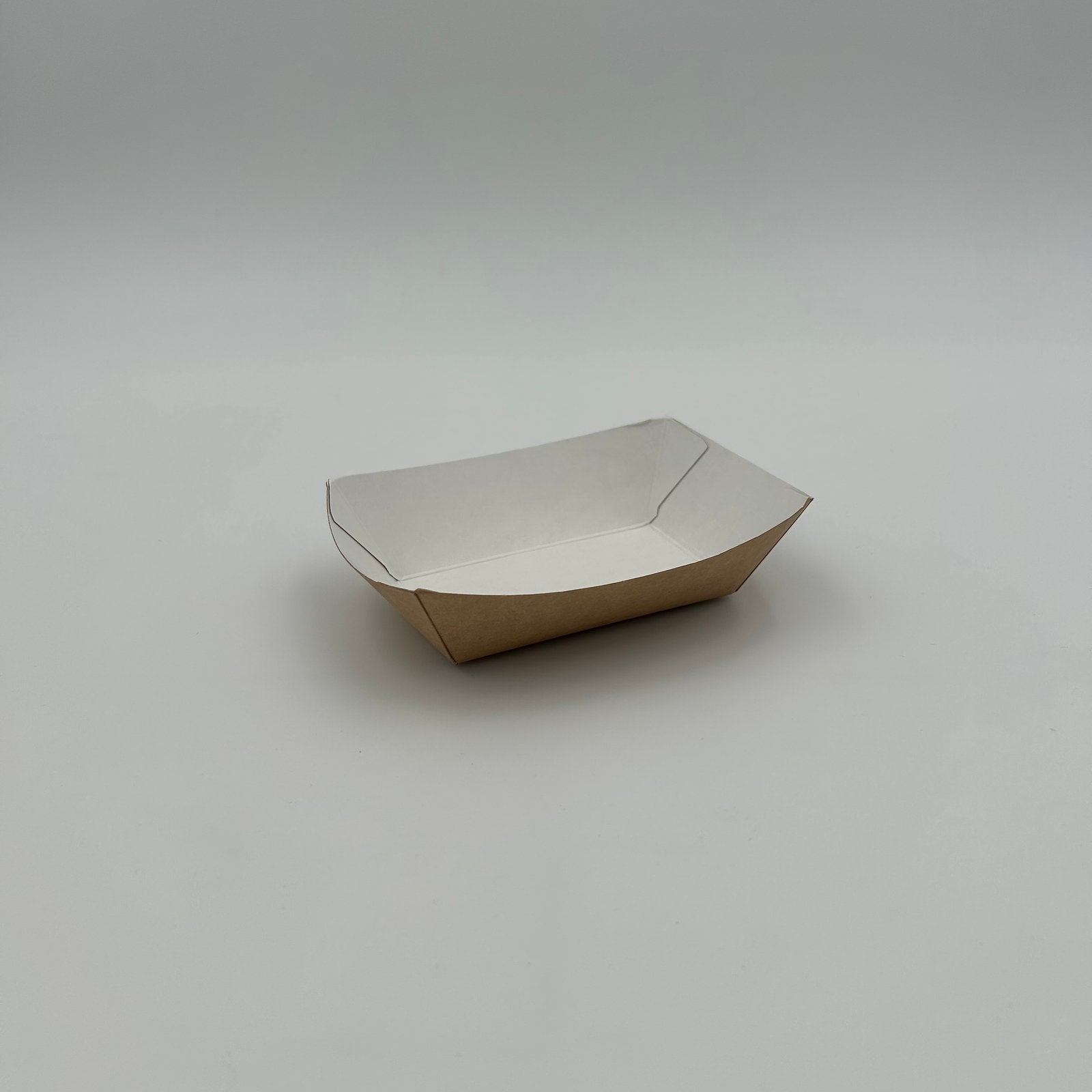 Extra small Brown Cardboard Tray 100pcs image 0
