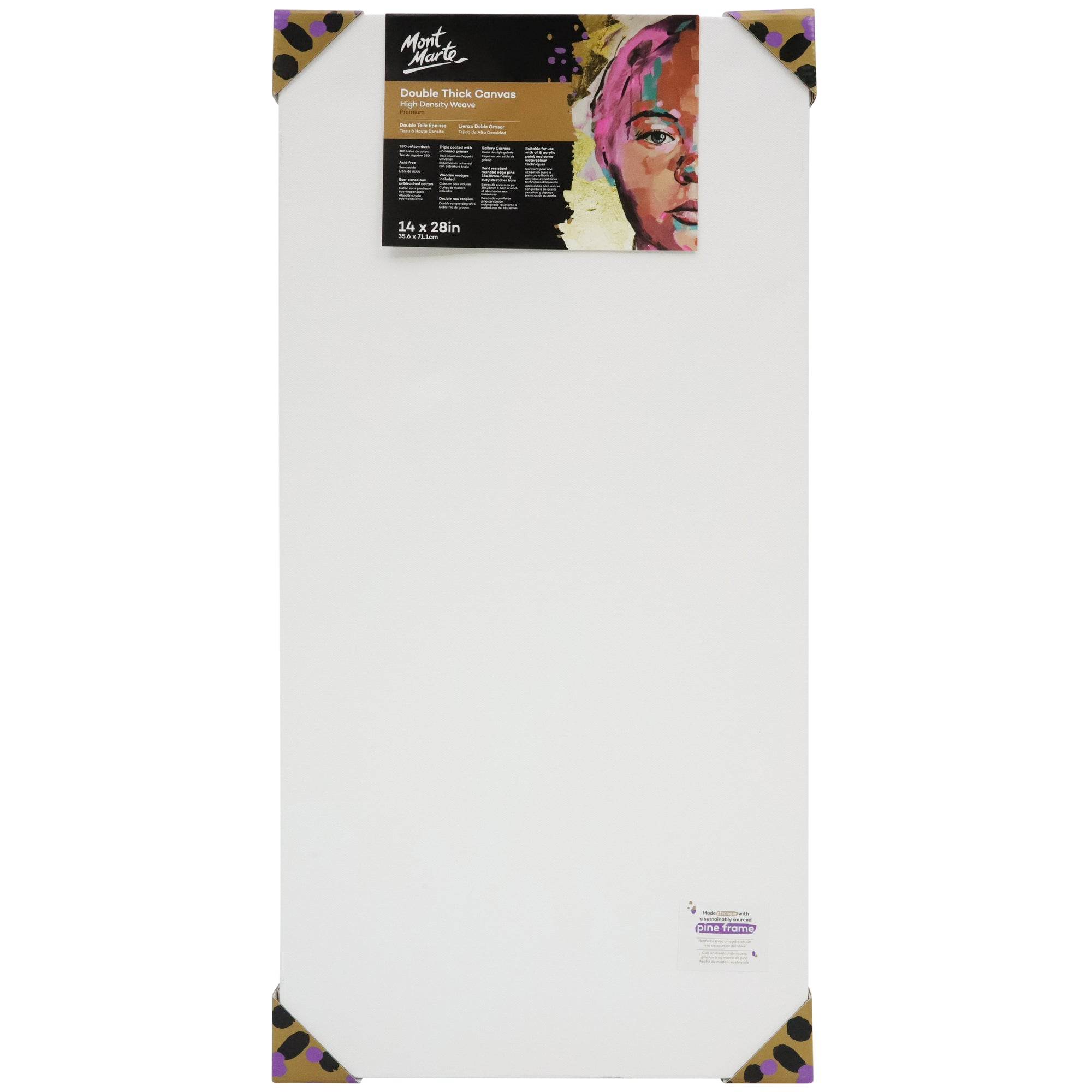 Premium Canvas Pine Frame DT 35.6x71.1cm image 0