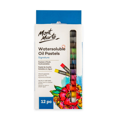 Watersoluble Oil Pastels 12pc image 0