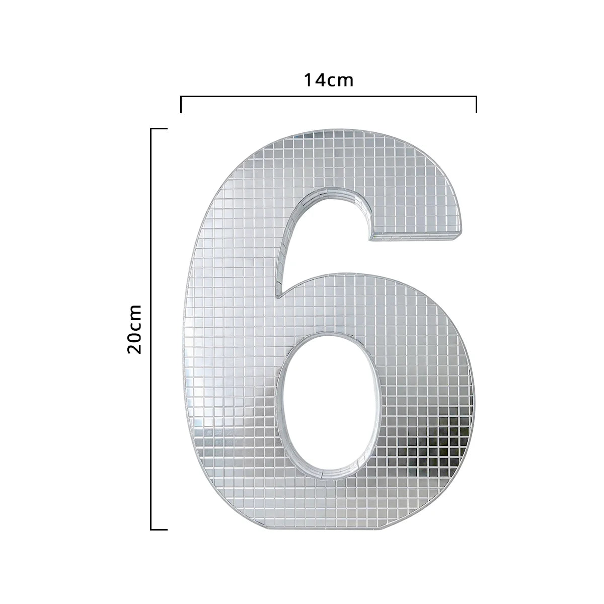 20cm Disco Number - 6