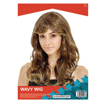 Wavy Wig (Brown) image 0