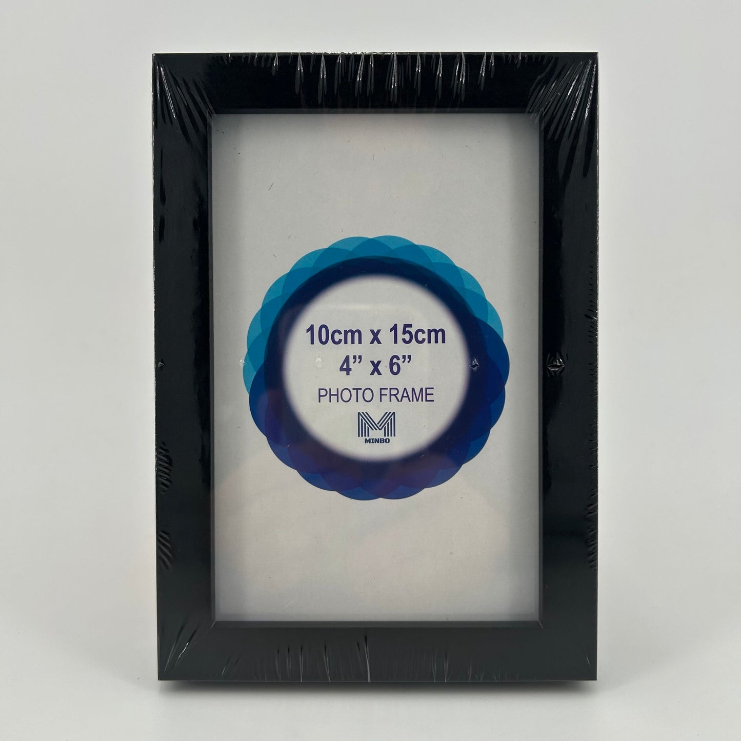 Super 4x6 Inch Black Photo Frame image 0