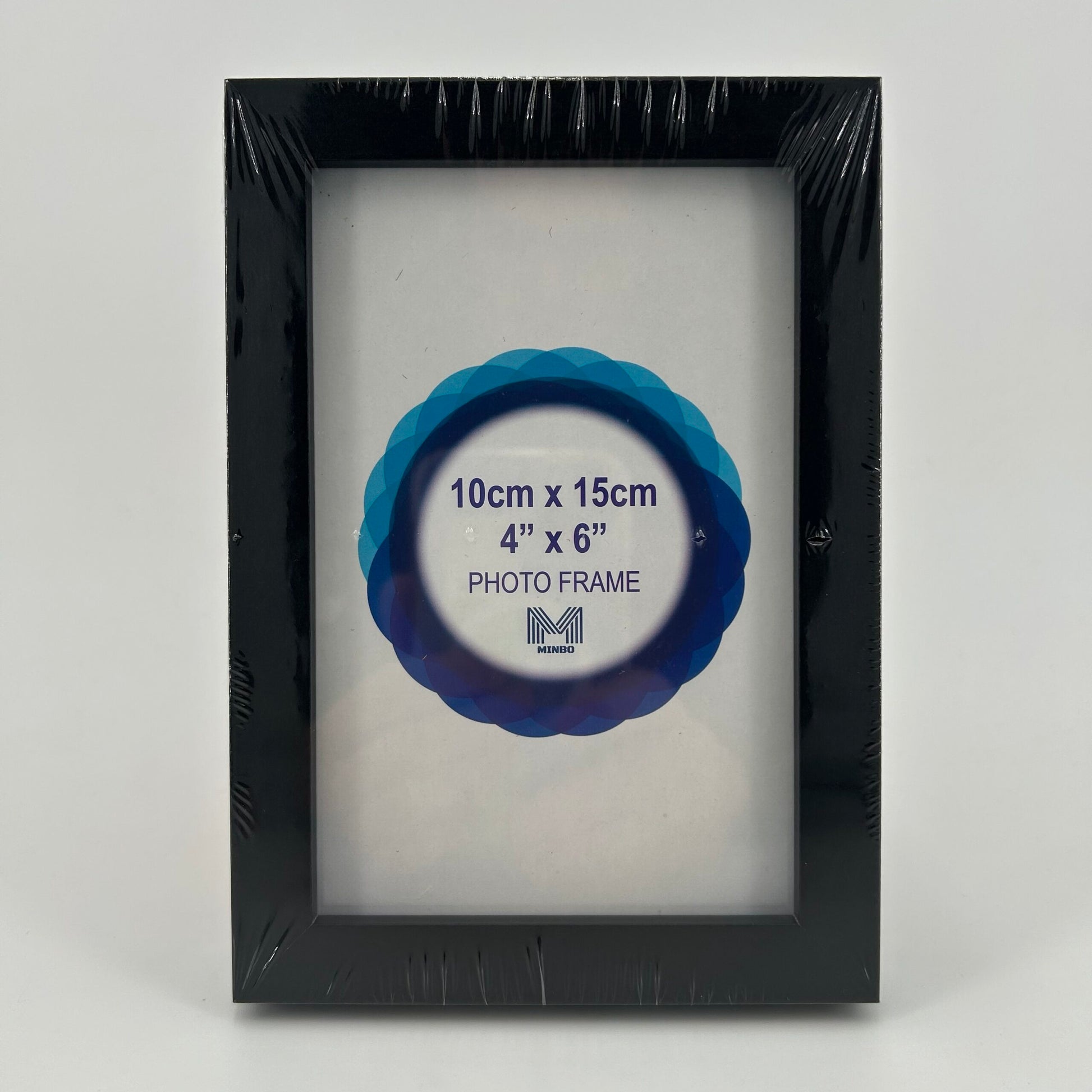 Super 4x6 Inch Black Photo Frame image 0