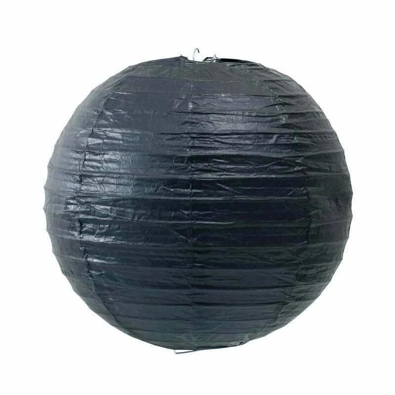 Black Paper Lantern 56cm